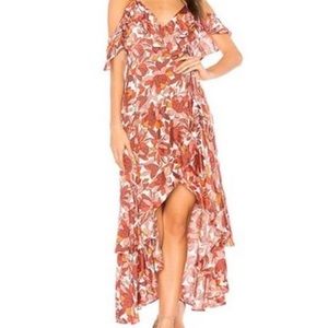 Bardot Floral Frill Dress
